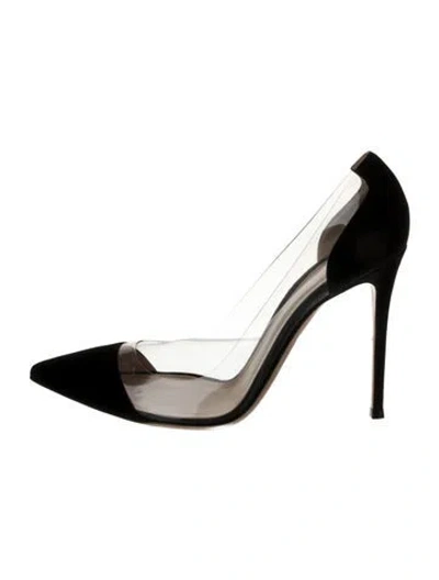 Pre-owned Gianvito Rossi Pvc Pumps W/ Tags In Black