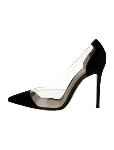 Pre-owned Gianvito Rossi Pvc Pumps W/ Tags In Black
