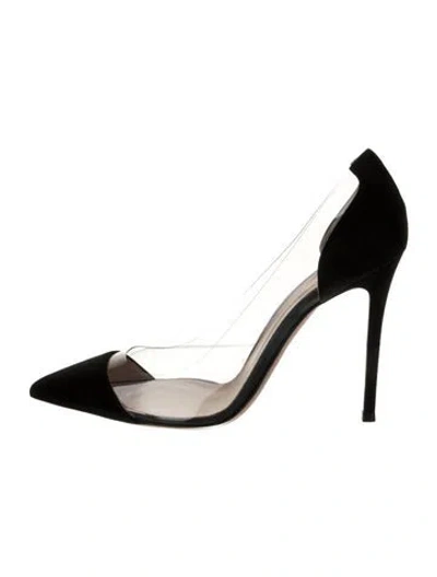 Pre-owned Gianvito Rossi Pvc Pumps W/ Tags In Black