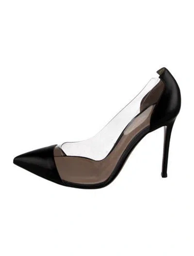 Pre-owned Gianvito Rossi Pvc Pumps W/ Tags In Black