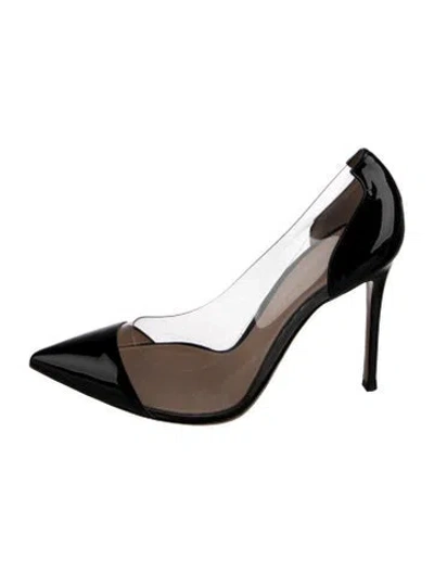 Pre-owned Gianvito Rossi Pvc Pumps W/ Tags In Black