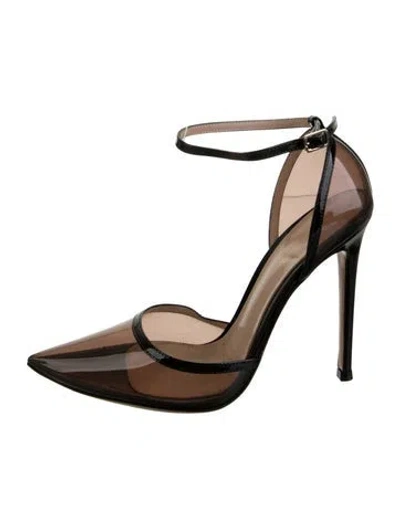 Pre-owned Gianvito Rossi Pvc Pumps W/ Tags In Black