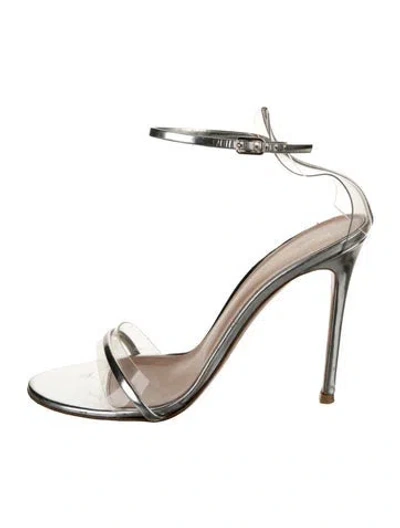 Pre-owned Gianvito Rossi Pvc Sandals In Black