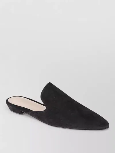 Gianvito Rossi Raja Pointed Toe Suede Mules Slide In Multi