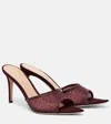 Gianvito Rossi Rania 85 Crystal-embellished Mules