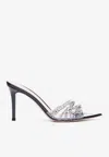 Gianvito Rossi Plexi Crystal-embellished Pvc And Patent-leather Mules In Black