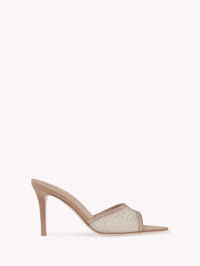 Gianvito Rossi Rania Mule 85 In Neutral