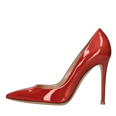 Giuseppe Zanotti Lucrezia 105mm Leather Pumps In Red
