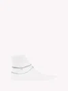 Gianvito Rossi Ribbon Anklet In Silver