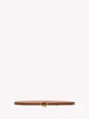 Gianvito Rossi Ribbon Belt In Brown
