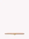Gianvito Rossi Ribbon Belt In Neutrals