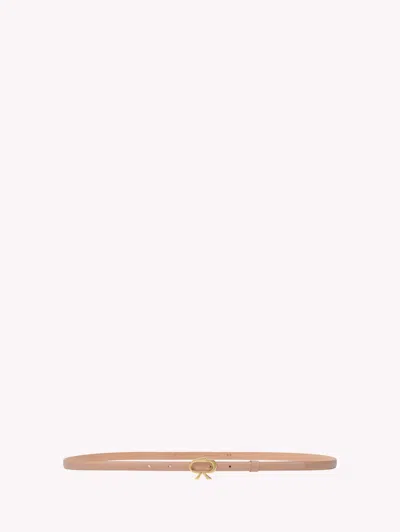 Gianvito Rossi Ribbon Belt In Pink