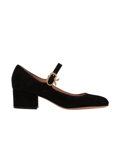 GIANVITO ROSSI GIANVITO ROSSI RIBBON ROUND-TOE PUMPS