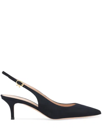 GIANVITO ROSSI RIBBON SLING 55MM PUMPS