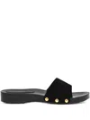 Gianvito Rossi Riviera Suede Slides