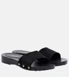 Gianvito Rossi Riviera Suede Slides
