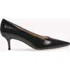 Gianvito Rossi 70mm Vitello Middle Heel Leather Pump