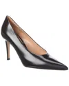 Gianvito Rossi 85mm Pointed-toe Leather Pumps In Black