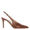Gianvito Rossi Havana Patent Leather Slingback Pumps