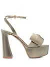 Gianvito Rossi Elevated Faux Leather Sandals With 11cm Heel