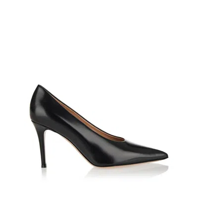 GIANVITO ROSSI GIANVITO ROSSI ROSSI TOKIO PUMPS IN BLACK LEATHER