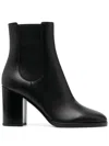 Gianvito Rossi Elegant Rounded Toe Boots With 80mm Heel Height