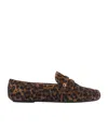 Gianvito Rossi Women Giorgia Suede Loafers In Multi
