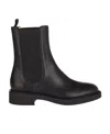 Gianvito Rossi Round-head Short Boots In Black