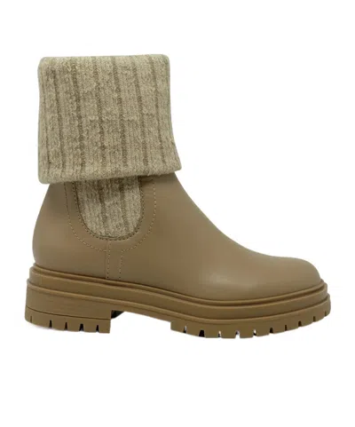 Gianvito Rossi Round Toe Ankle Boots In Green