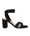 Gianvito Rossi Round-toe High-heeled Sandals In Black