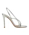 Gianvito Rossi High-stiletto Nappa Sandals With Straps In Gray