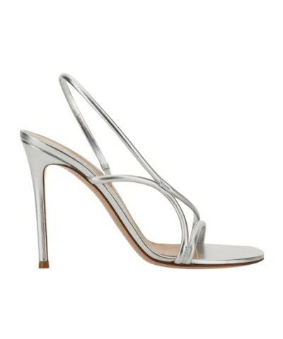 GIANVITO ROSSI GIANVITO ROSSI ROUND-TOE HIGH-HEELED SANDALS