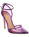 Gianvito Rossi 105 Crystal-embellished Plexiglass Pumps In Multi