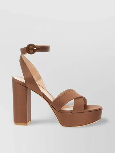 Gianvito Rossi "sabrina" Open Toe Platform Sandals