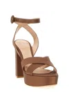 Gianvito Rossi "sabrina" Open Toe Platform Sandals