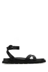 Gianvito Rossi Black Nappa Leather Lianne Sandals