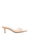 Gianvito Rossi Open Toe Sandals In Nude & Neutrals