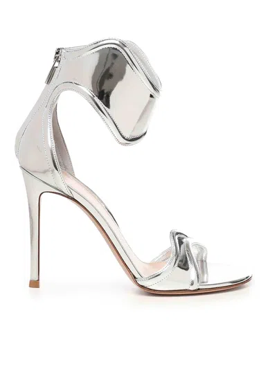 GIANVITO ROSSI SANDALIAS - PLATA