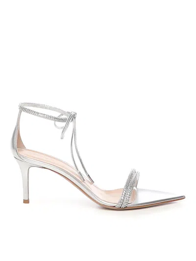 Gianvito Rossi Monte Carlo Sandals In Silver