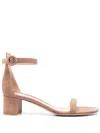 Gianvito Rossi 60mm Ankle Strap-fastening Sandals In Beige