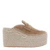Gianvito Rossi Maxilla Espadrilles In Beige
