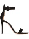 Gianvito Rossi Sandali Con Cinturino Alla Caviglia In Black