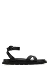 Gianvito Rossi Black Nappa Leather Lianne Sandals In Black