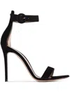 Gianvito Rossi Sandali Con Cinturino Alla Caviglia In Black