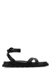 Gianvito Rossi Black Nappa Leather Lianne Sandals In Blacknero