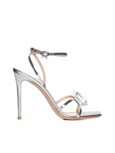 Gianvito Rossi Sandals In Silver