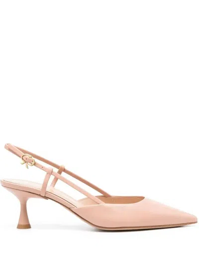 Gianvito Rossi Sandalwood Ascent 55 Shoes In Multicolor