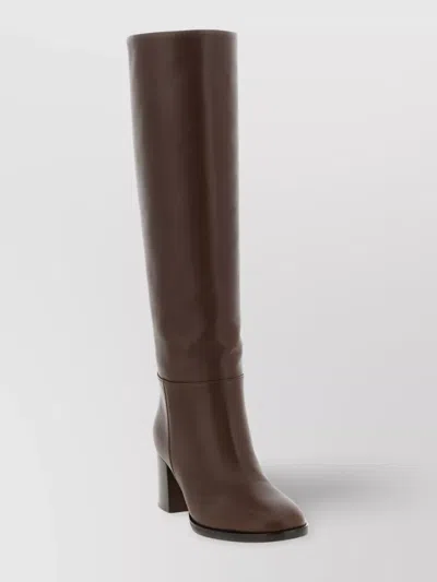 Gianvito Rossi 'santiago' Knee-high Block Heel Boots