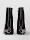 Gianvito Rossi Shiny Patent Leather Ankle Boot