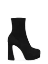 Gianvito Rossi Riccam 120mm Platform Boots In Black